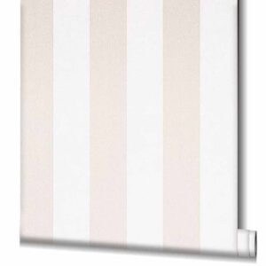 Topchic Tapet Stripes beige och vit - Bild 2