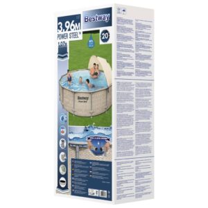 Bestway Poolset Power Steel med tak 396x107 cm - Bild 11