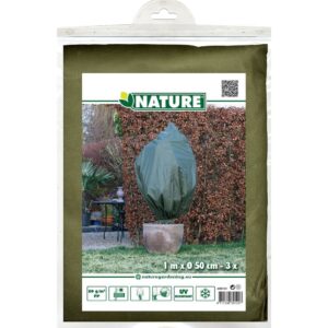 Natur Frostskydd för växter 3 st 50 g/m² 100x50 cm grön - Bild 4