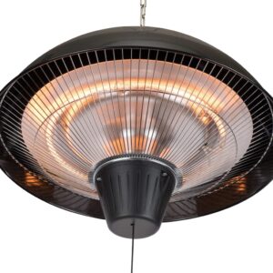 Tristar Upphängd terrassvärmare KA-5273 1500 W halogen svart - Bild 7