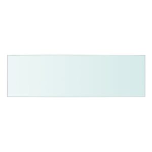 vidaXL Hyllplan glas genomskinlig 50x15 cm - Bild 2