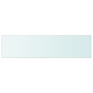 vidaXL Hyllplan glas genomskinlig 100x25 cm - Bild 2