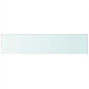 vidaXL Hyllplan glas genomskinlig 110x25 cm - Bild 2