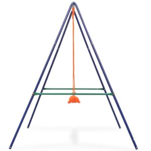 vidaXL 2-i-1 Enkelgunga och barngunga orange - Bild 4