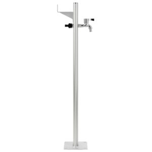 vidaXL Vattenpost för trädgården 95 cm aluminium - Bild 2