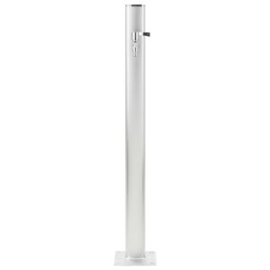 vidaXL Vattenpost för trädgården 95 cm aluminium - Bild 3