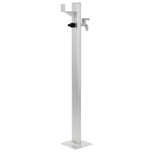 vidaXL Vattenpost för trädgården 95 cm aluminium - Bild 4