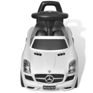 Vit Mercedes Benz trampbil - Bild 3