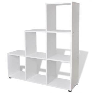 vidaXL Bokhylla 107 cm vit - Bild 2