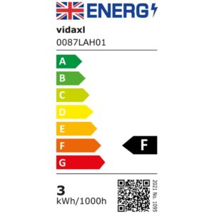 vidaXL Utomhusvägglampa LED 2 st fyrkantiga uppåt/nedåt - Bild 7