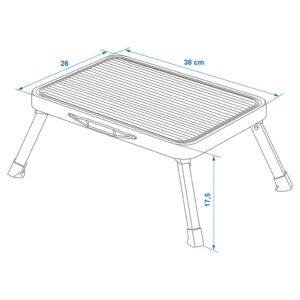 ProPlus Hopfällbar stegpall 150kg metall - Bild 11