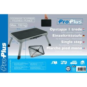 ProPlus Hopfällbar stegpall 150kg metall - Bild 6