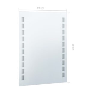 vidaXL Badrumsspegel LED 60x80 cm - Bild 8