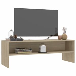 vidaXL Tv-bänk sonoma-ek 120x40x40 cm konstruerat trä - Bild 3