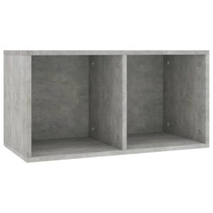 vidaXL Vinylhylla betonggrå 71x34x36 cm konstruerat trä - Bild 2