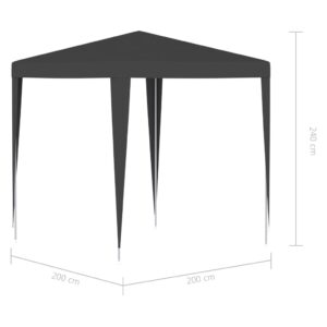 vidaXL Partytält 2x2 m antracit - Bild 6