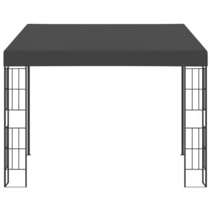 vidaXL Väggmonterad paviljong 3x3 m antracit tyg - Bild 2