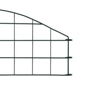 vidaXL Staket båge 77,3x26 cm grön - Bild 4