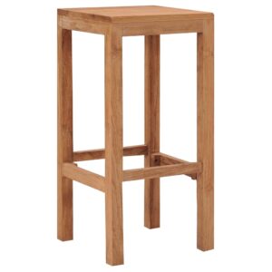 vidaXL Barstolar 2 st massiv teak - Bild 2