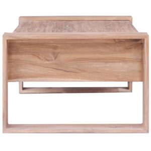 vidaXL Soffbord 110x60x40 cm massiv teak - Bild 6