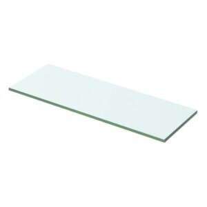 vidaXL Hyllplan 2 st glas genomskinlig 50x12 cm - Bild 2