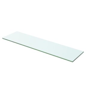 vidaXL Hyllplan 2 st glas genomskinlig 60x12 cm - Bild 2