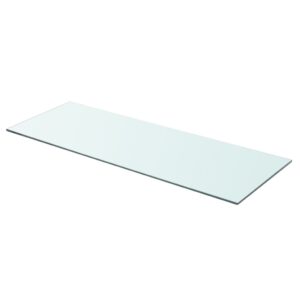 vidaXL Hyllplan 2 st glas genomskinlig 80x30 cm - Bild 2