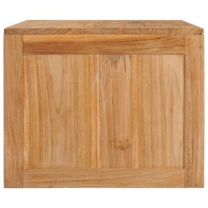 vidaXL Soffbord 90x50x40 cm massiv teak - Bild 4