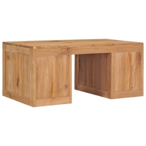 vidaXL Soffbord 90x50x40 cm massiv teak - Bild 5