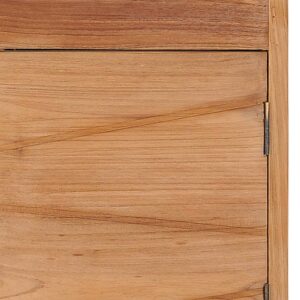 vidaXL Soffbord 90x50x40 cm massiv teak - Bild 6