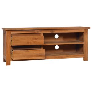 vidaXL TV-bänk 100x30x40 cm massiv teak - Bild 2