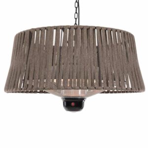 Sunred Hängande terrassvärmare Artix Corda 1800 W halogen brun - Bild 2