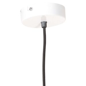 vidaXL Hänglampa 25 W vit rund 28,5 cm E27 - Bild 5