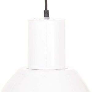 vidaXL Hänglampa 25 W vit rund 28,5 cm E27 - Bild 6