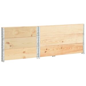 vidaXL Upphöjd odlingsbädd 3 st 50x100 cm massiv furu - Bild 4