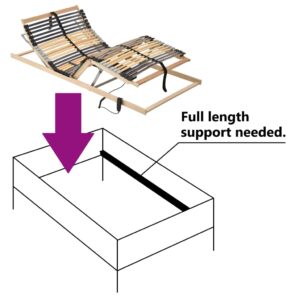 vidaXL Elektrisk ribbotten med 42 ribbor 7 zoner 80x200 cm - Bild 7