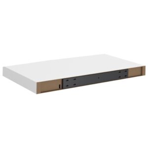 vidaXL Svävande vägghylla vit 50x23x3,8 cm MDF - Bild 7