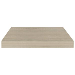 vidaXL Svävande vägghyllor 2 st ek 40x23x3,8 cm MDF - Bild 5