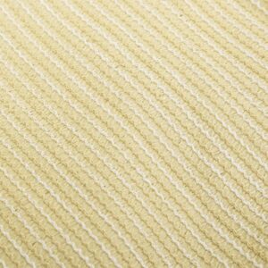 vidaXL Solsegel 160 g/m² beige 4/5x3 m HDPE - Bild 5