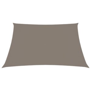 vidaXL Solsegel oxfordtyg rektangulärt 2x2,5 m taupe - Bild 3