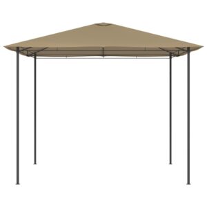 vidaXL Paviljong 3x3x2,6 m taupe 160 g/m² - Bild 3