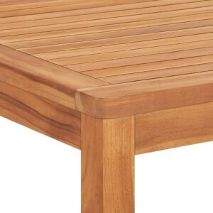 vidaXL Trädgårdsbord 180x90x77 cm massiv teak - Bild 4