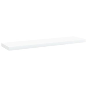 vidaXL Hyllplan 4 st vit 40x10x1,5 cm konstruerat trä - Bild 2