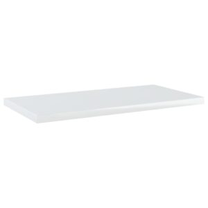 vidaXL Hyllplan 4 st vit högglans 40x20x1,5 cm konstruerat trä - Bild 3