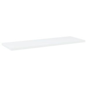 vidaXL Hyllplan 4 st vit 60x20x1,5 cm konstruerat trä - Bild 2