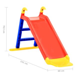 vidaXL Rutschkana för barn 141 cm PP - Bild 6