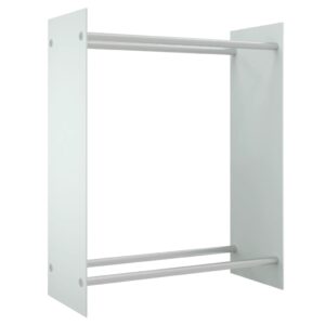 vidaXL Vedställ vit 80x35x100 cm härdat glas - Bild 2