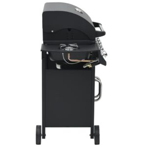 vidaXL Gasolgrill 4+1 kokzoner svart - Bild 5