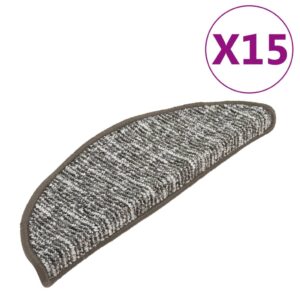 vidaXL Trappstegsmattor 15 st antracit 65x21x4 cm - Bild 2