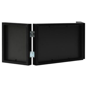 vidaXL Tredelad fotoram svart 28x18 cm+2x(13x18 cm) - Bild 3